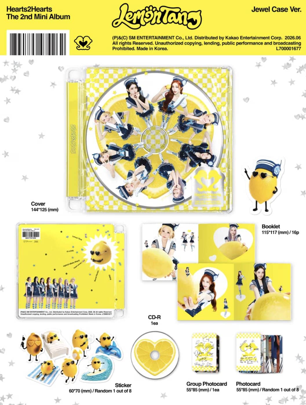 HEARTS2HEARTS - LEMON TANG