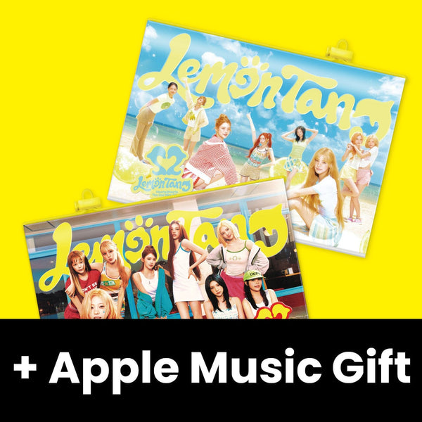 HEARTS2HEARTS - LEMON TANG (PHOTOBOOK VER.) + Apple Music Lucky Draw G