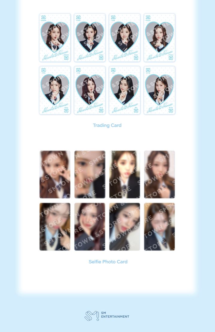 HEARTS2HEARTS - RANDOM TRADING CARD (HEARTS 2 HOUSE)