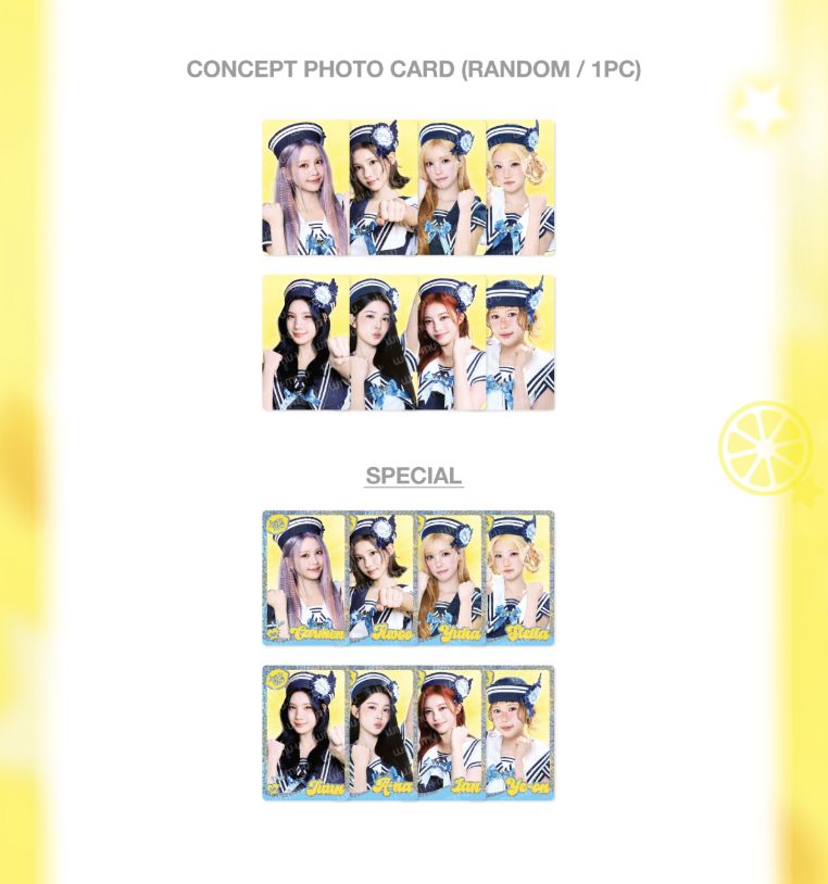 HEARTS2HEARTS - RANDOM TRADING CARD (LEMON TANG)