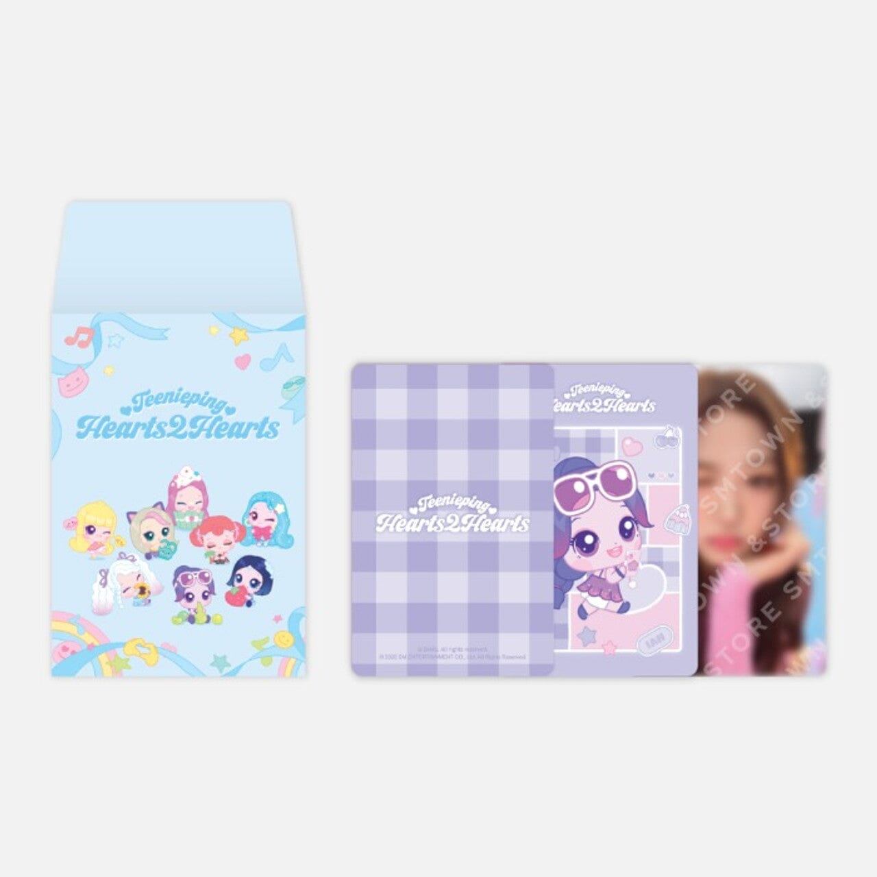HEARTS2HEARTS - RANDOM TRADING CARD SET (TEENIEPING X HEARTS2HEARTS)