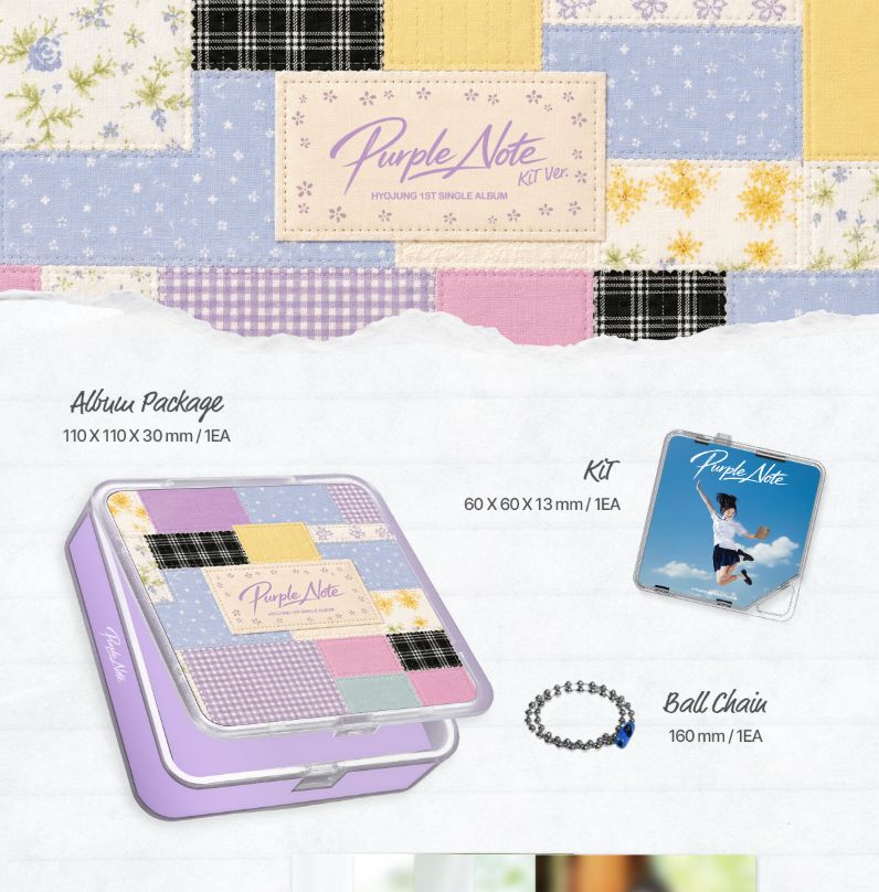 ohmygirl ヒョジョン purple note 特典トレカ アルバムセット HYOJUNG (OH MY GIRL) - PURPLE NOTE (KIT VER.)