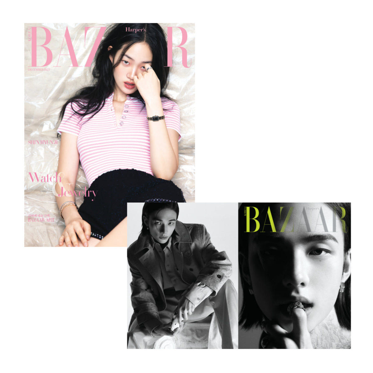 HYUNJIN (STRAY KIDS) - BAZAAR MAGAZIN (December 2023)