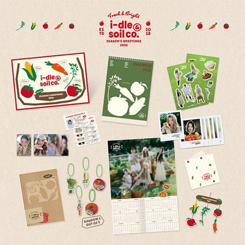 K-POP・アジア (G)I-DLE Season's Greetings 2021 G)I-DLE 2021 Season's Greetings – Choice Music LA