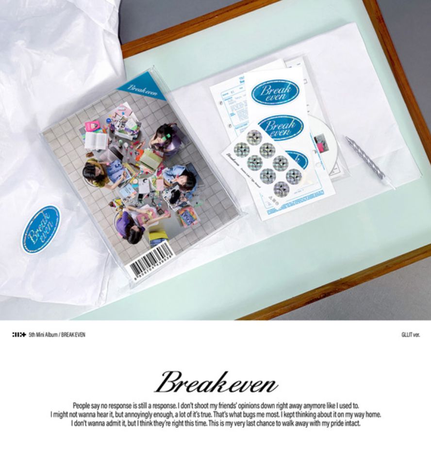 ILLIT - BREAK EVEN (GLLIT VER.) + Apple Music Gift Nolae