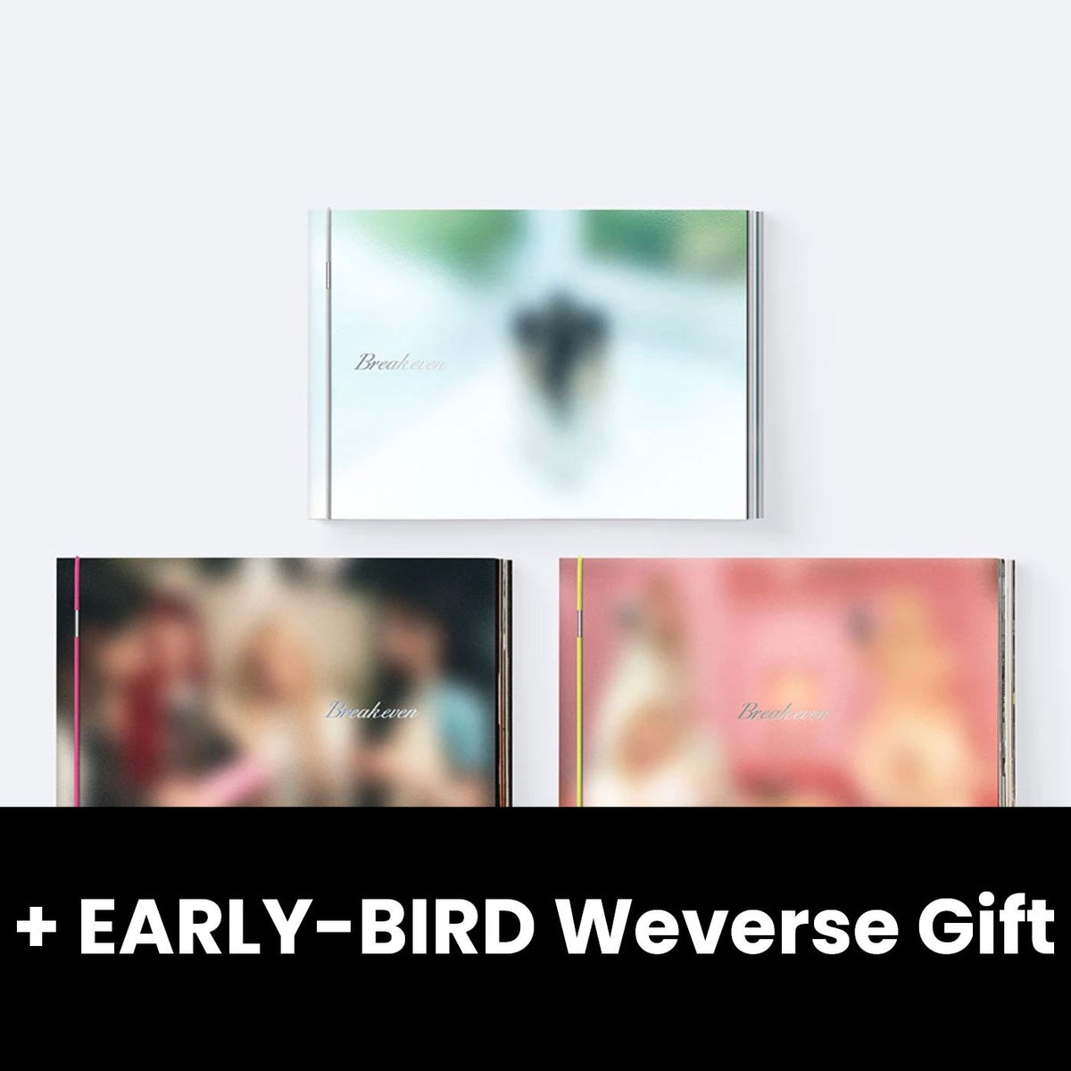 ILLIT - BREAK EVEN SET + EARLY-BIRD Weverse Gift Nolae