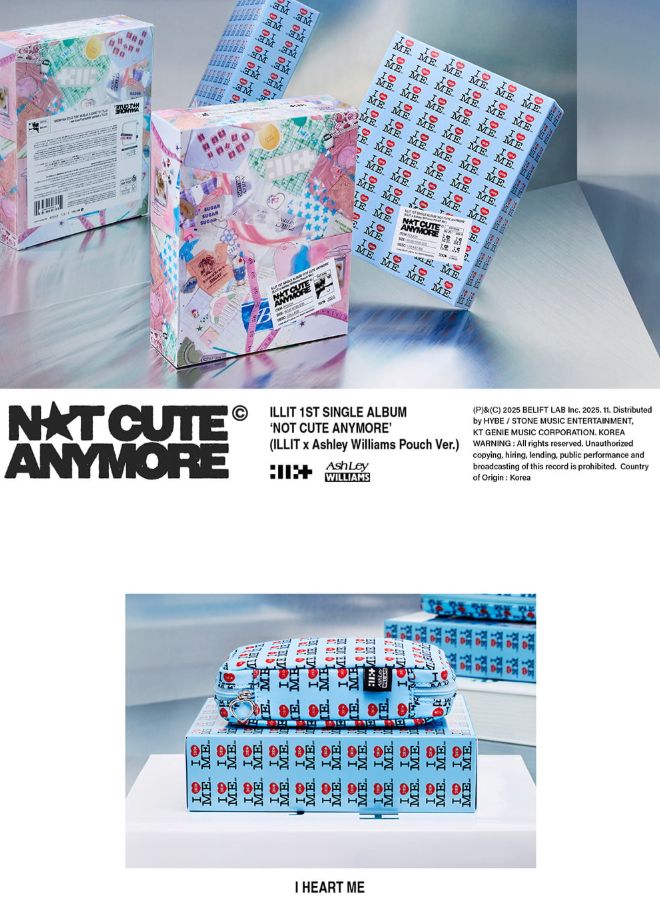 ILLIT - NOT CUTE ANYMORE (ILLIT X ASHLEY WILLIAMS POUCH VER.)