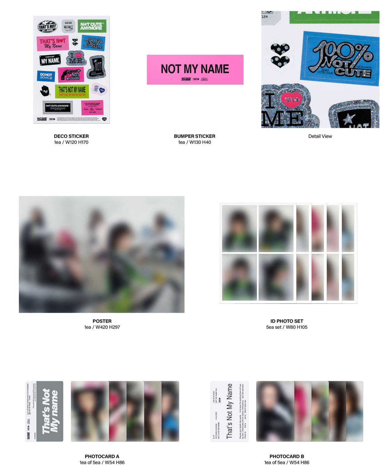 ILLIT - NOT CUTE ANYMORE + Weverse Gift