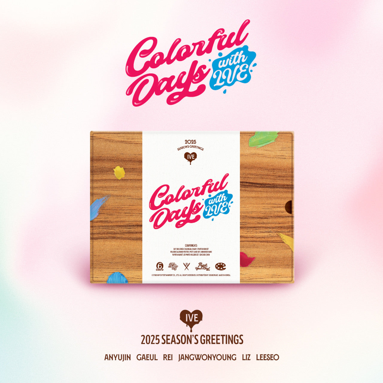 IVE - 2025 SEASON'S GREETINGS (COLORFUL DAYS WITH IVE)