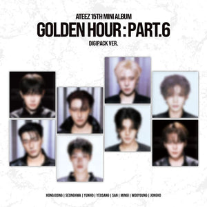 ATEEZ - GOLDEN HOUR : PART.6 (DIGIPACK VER.)
