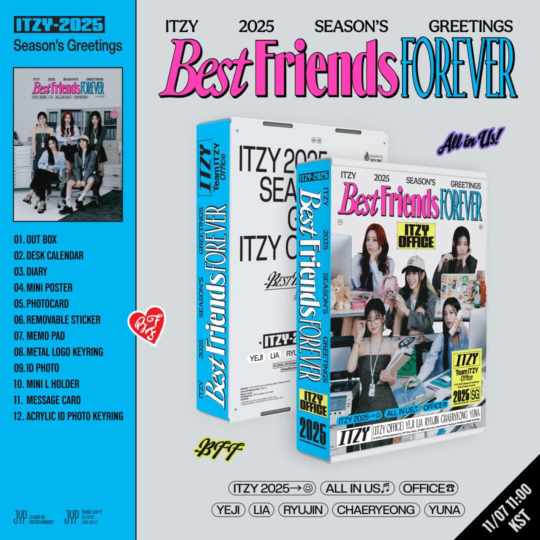 ITZY - 2025 SEASON'S GREETINGS (BEST FRIENDS FOREVER) Nolae