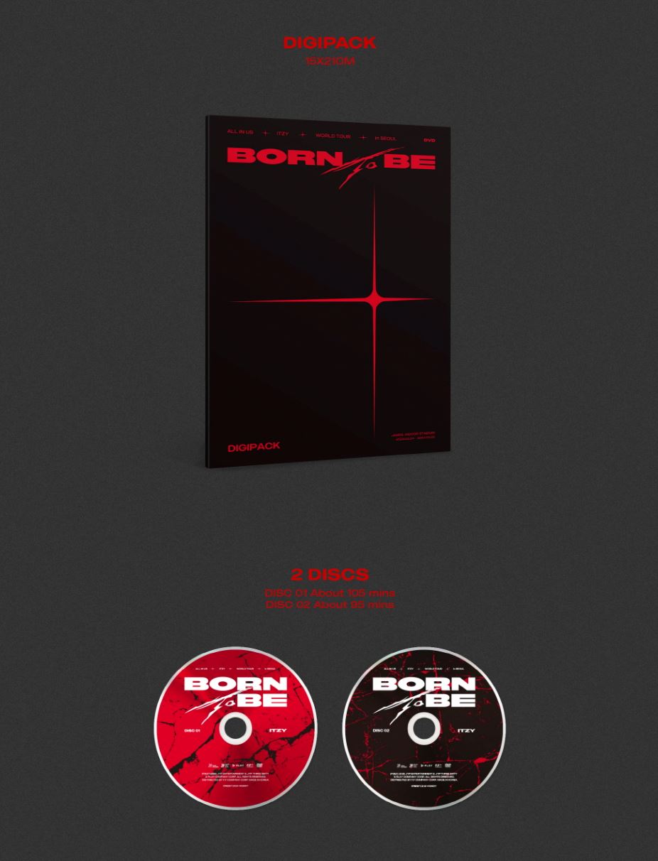 ITZY - 2ND WORLD TOUR 'BORN TO BE' IN SEOUL (BLU-RAY/ DVD) Nolae