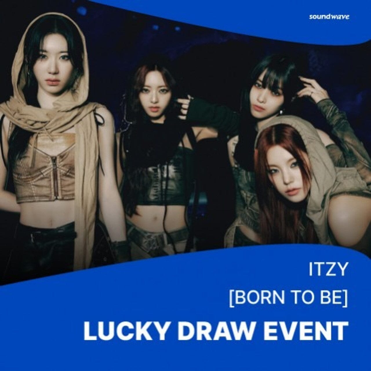 ITZY - BORN TO BE (STANDARD VER.) LUCKY DRAW - Random