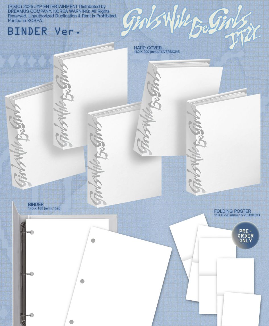 ITZY - GIRLS WILL BE GIRLS (BINDER VER.) Nolae