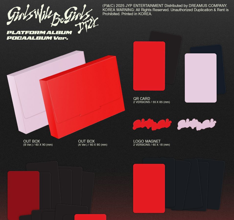 ITZY - GIRLS WILL BE GIRLS (PLATFORM ALBUM POCA ALBUM) Nolae