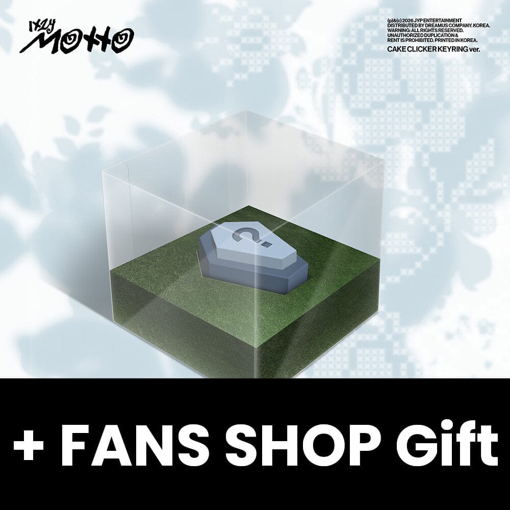 ITZY - MOTTO (CAKE CLICKER KEYRING VER.) + FANS SHOP Gift Nolae
