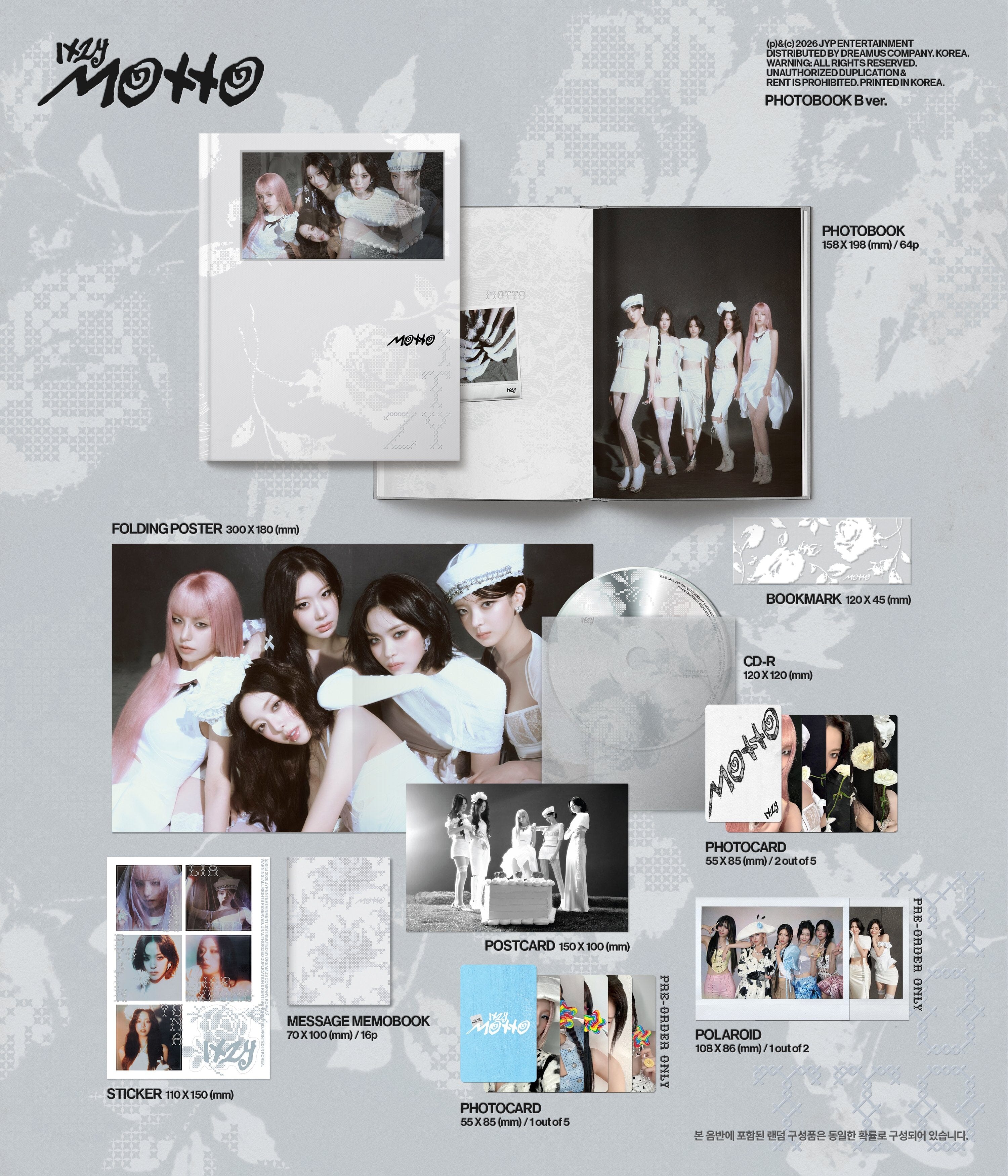 ITZY - MOTTO (PHOTOBOOK VER.) Nolae