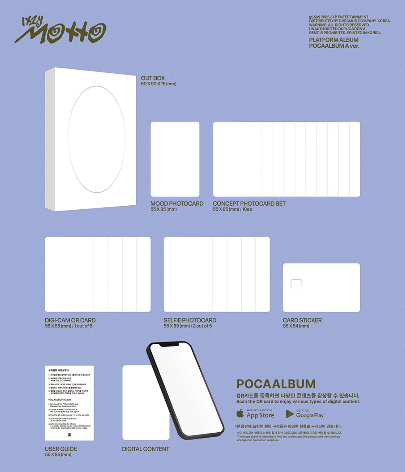 ITZY - MOTTO (POCA ALBUM) + FANS SHOP Gift Nolae