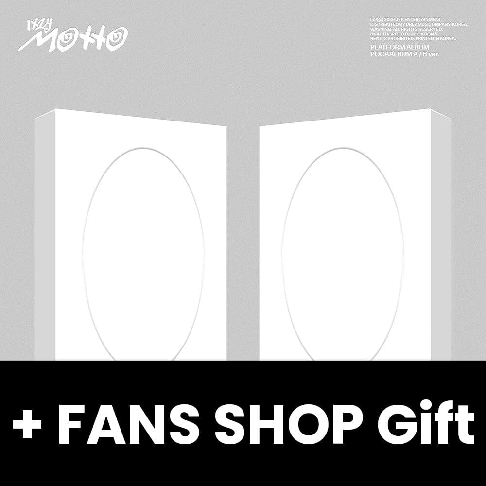 ITZY - MOTTO (POCA ALBUM) + FANS SHOP Gift Nolae