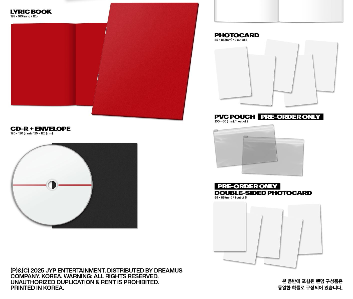 ITZY PVC BAG ITZY - TUNNEL VISION (BOX VER.) + FANS SHOP Photocard