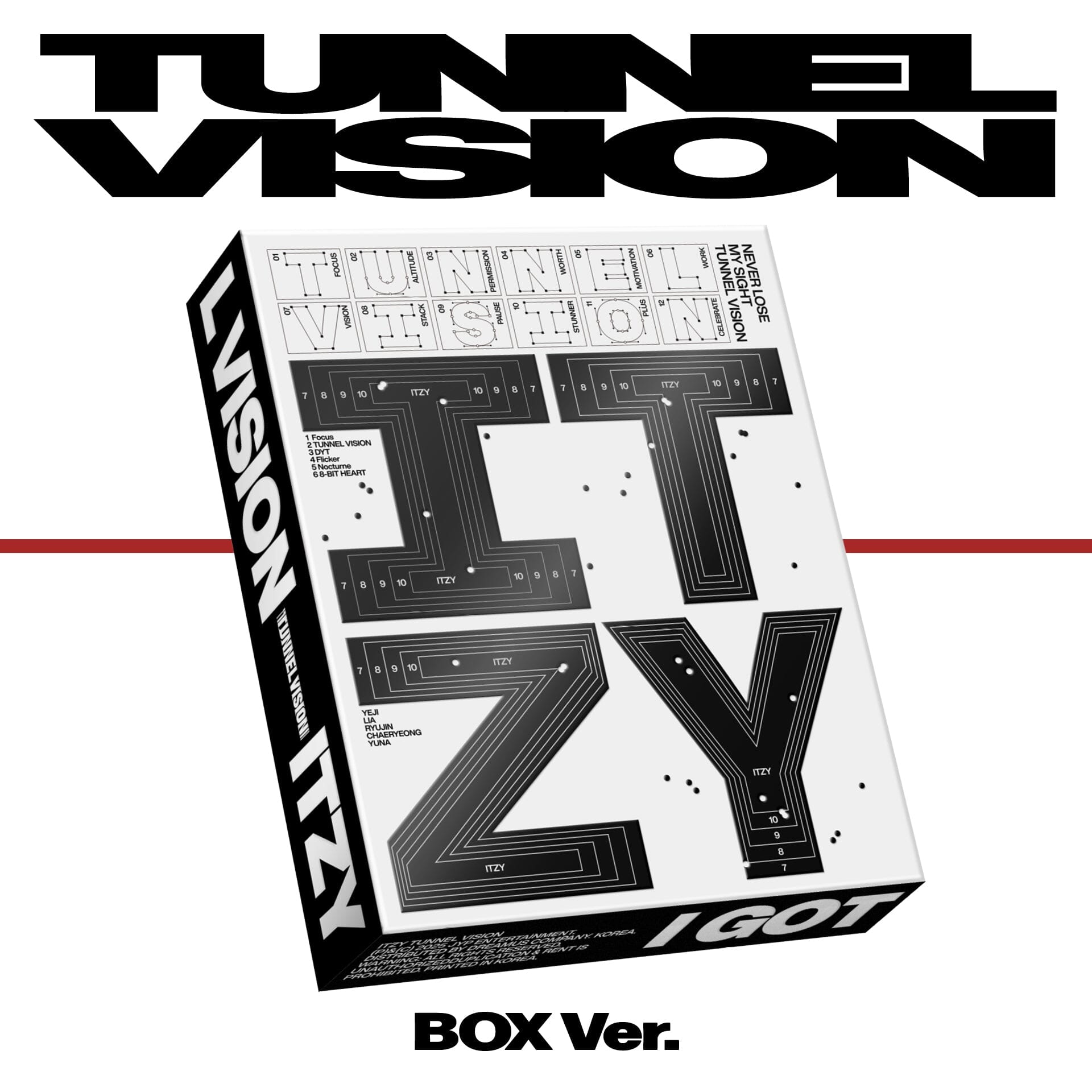 ITZY - TUNNEL VISION (BOX VER.) Nolae