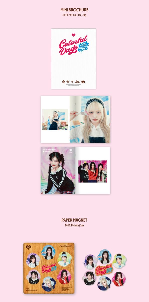 IVE - 2025 SEASON'S GREETINGS (COLORFUL DAYS WITH IVE) Nolae