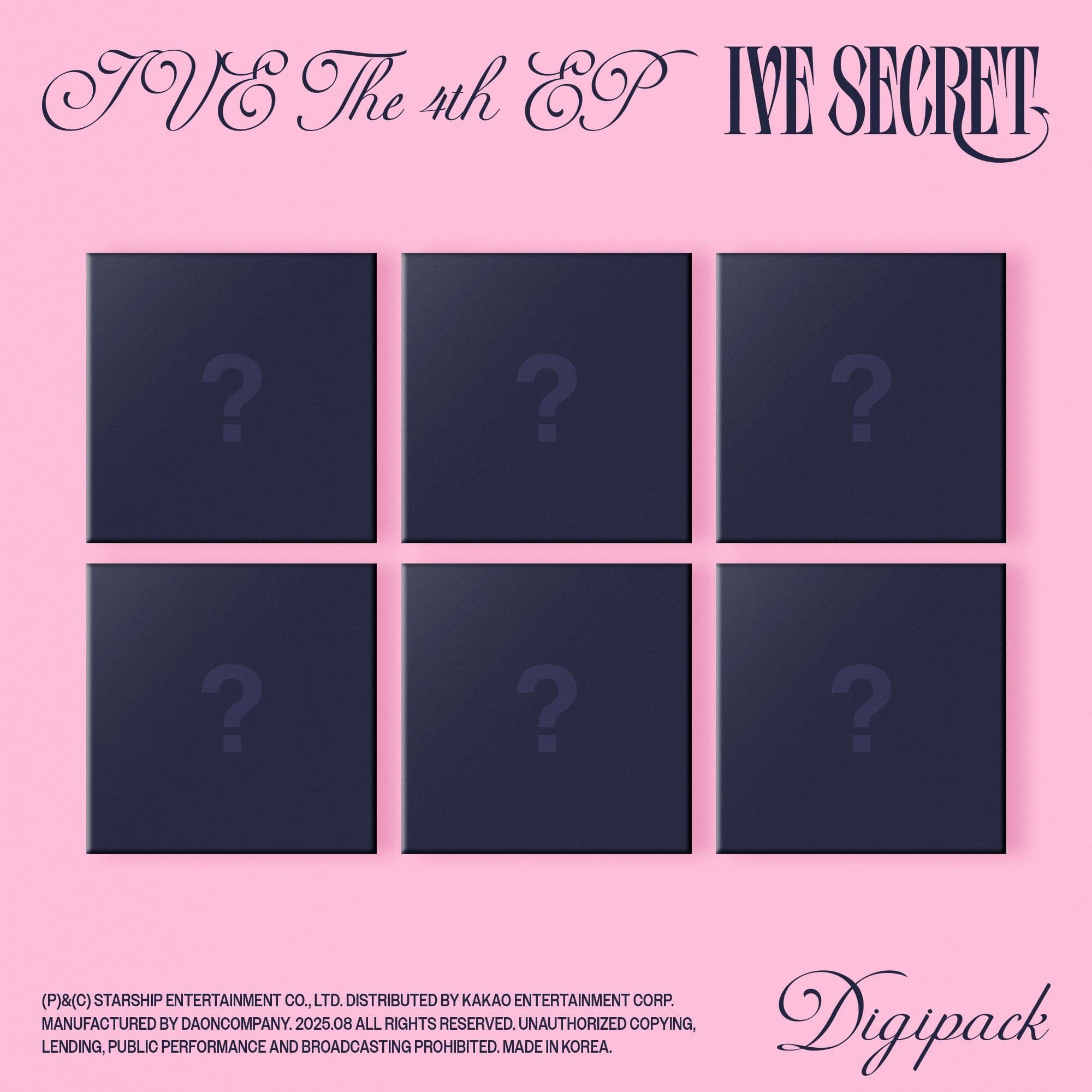 IVE - IVE SECRET (DIGIPACK VER.) Nolae
