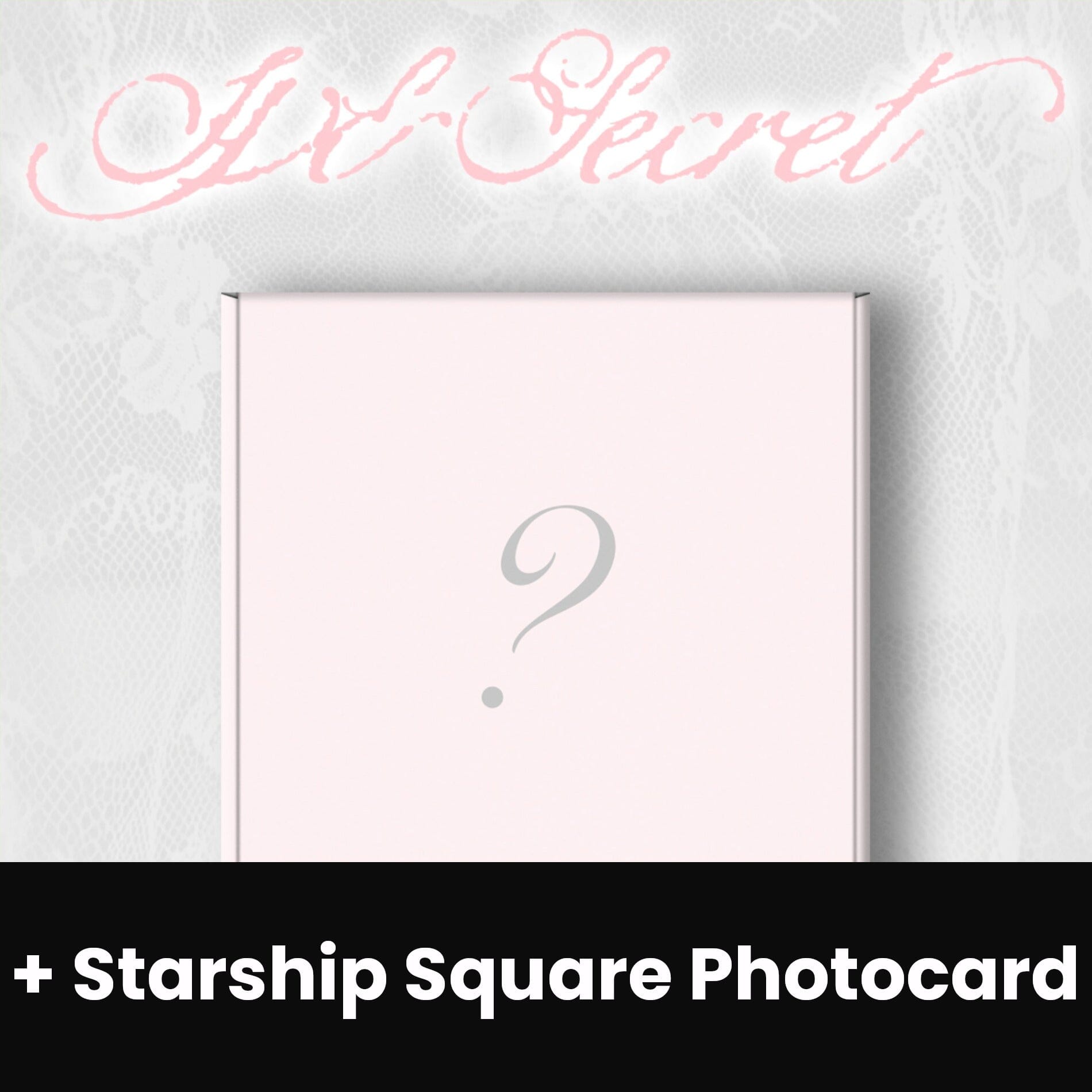 IVE - IVE SECRET (LOVED IVE VER.) + Starship Square Photocard Nolae