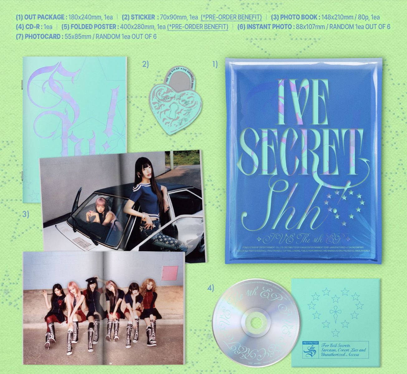 IVE - IVE SECRET Nolae