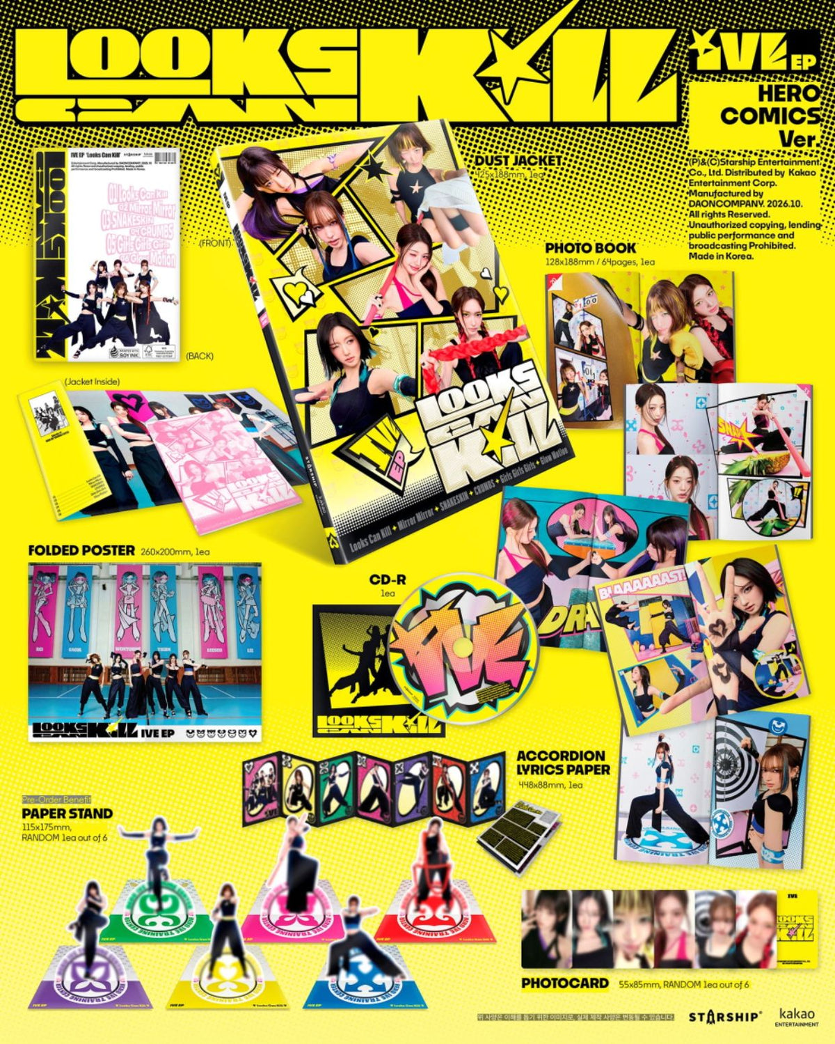 IVE - LOOKS CAN KILL + Apple Music Gift Nolae