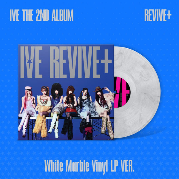 IVE - REVIVE+ (WHITE MARBLE VINYL LP VER.)