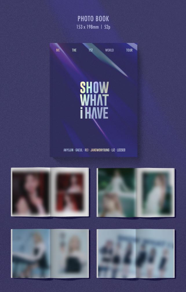 IVE - THE 1ST WORLD TOUR 'SHOW WHAT I HAVE' (DVD/ BLU-RAY/ KIT) + Starship Photocard Nolae