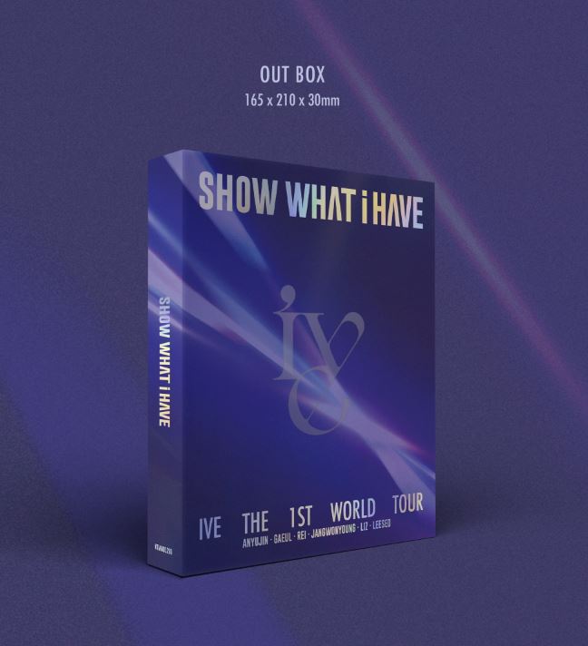 IVE - THE 1ST WORLD TOUR 'SHOW WHAT I HAVE' (DVD/ BLU-RAY/ KIT) + Starship Photocard Nolae