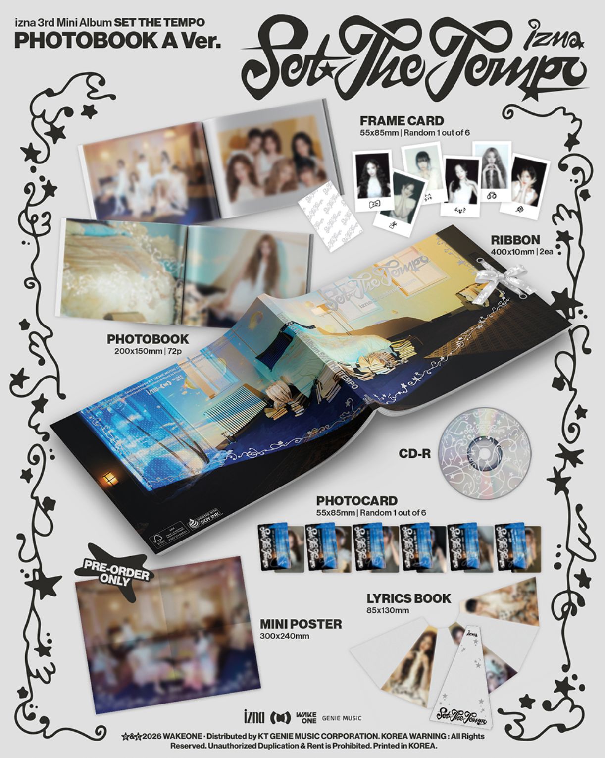 IZNA - SET THE TEMPO (PHOTOBOOK VER.) Nolae