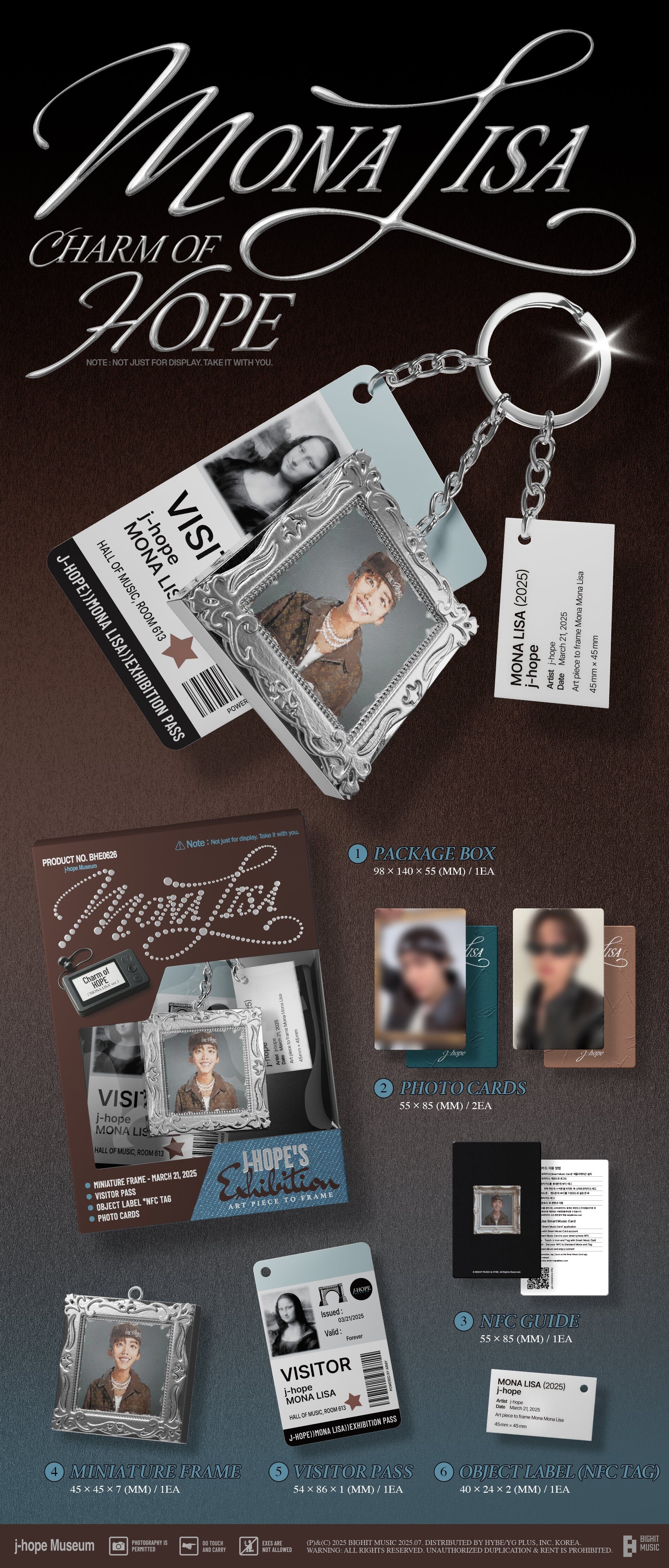 J-HOPE (BTS) - CHARM OF HOPE + Weverse Gift Nolae