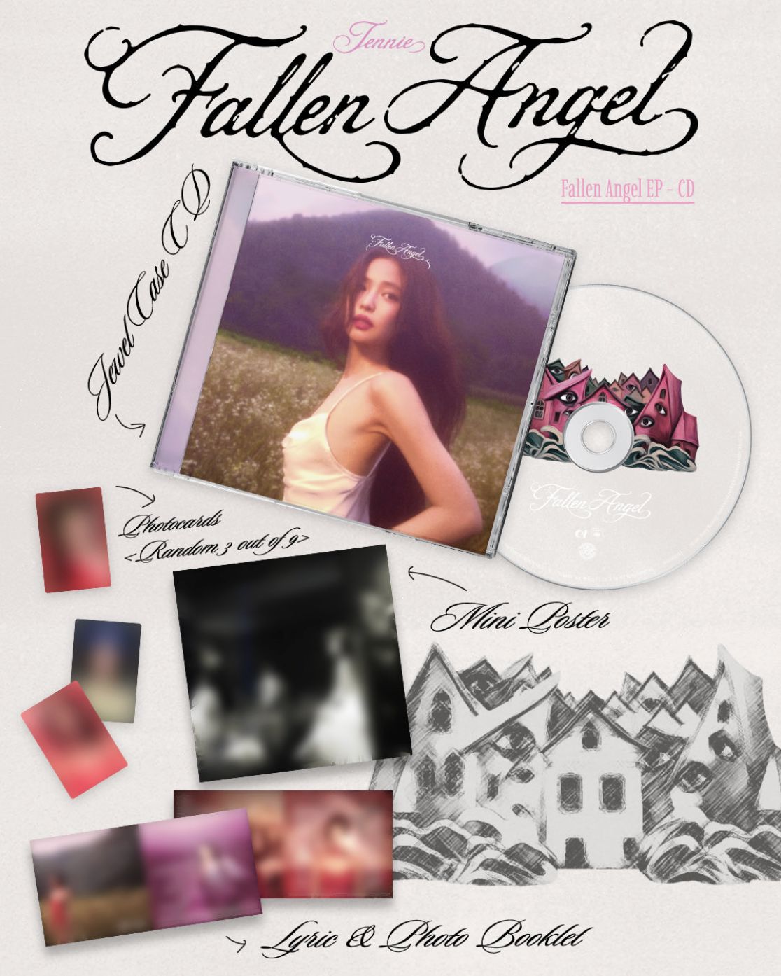 JENNIE (BLACKPINK) - FALLEN ANGEL Nolae