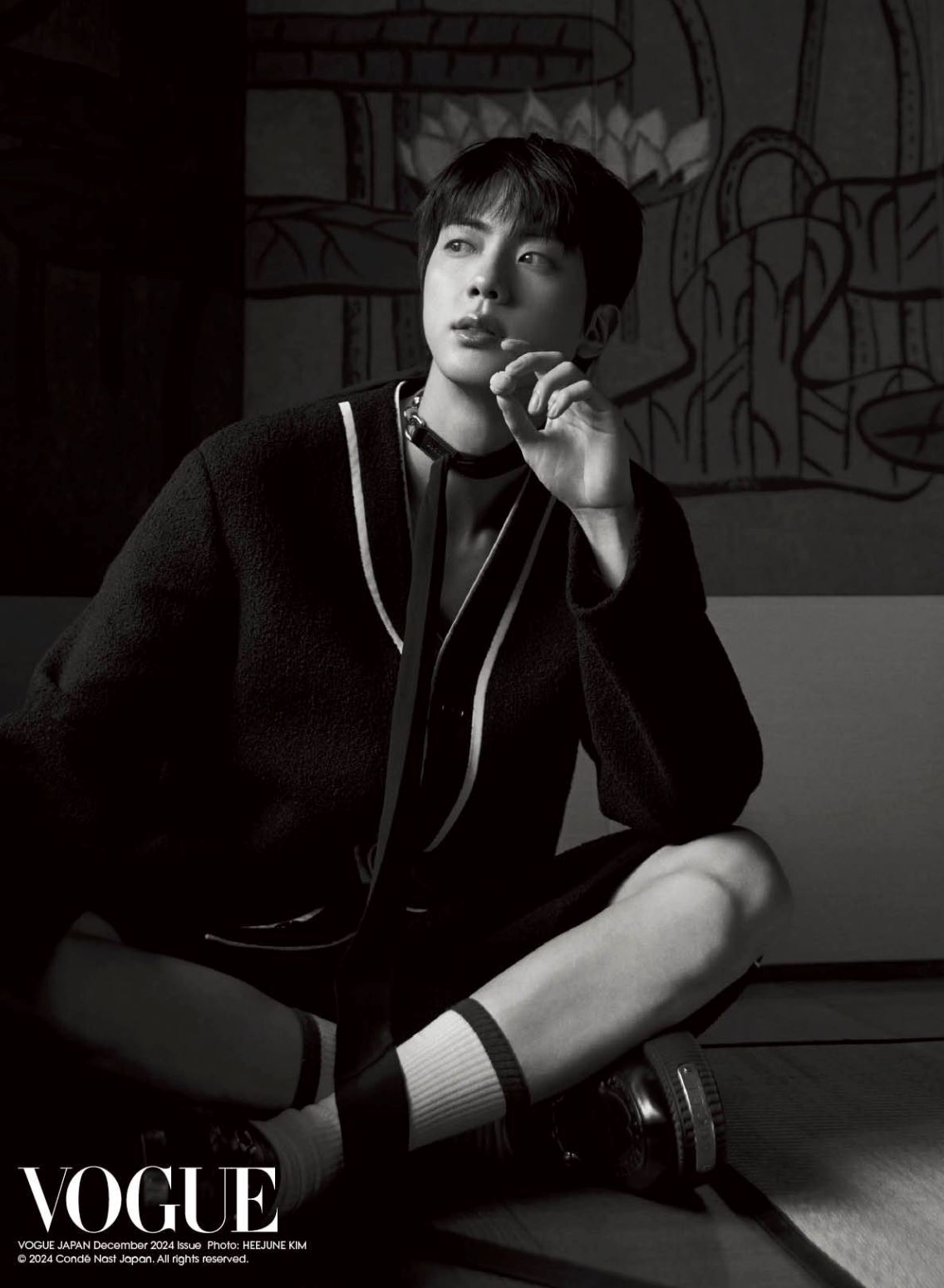 JIN (BTS) - VOGUE (DECEMBER JAPAN ISSUE) Nolae