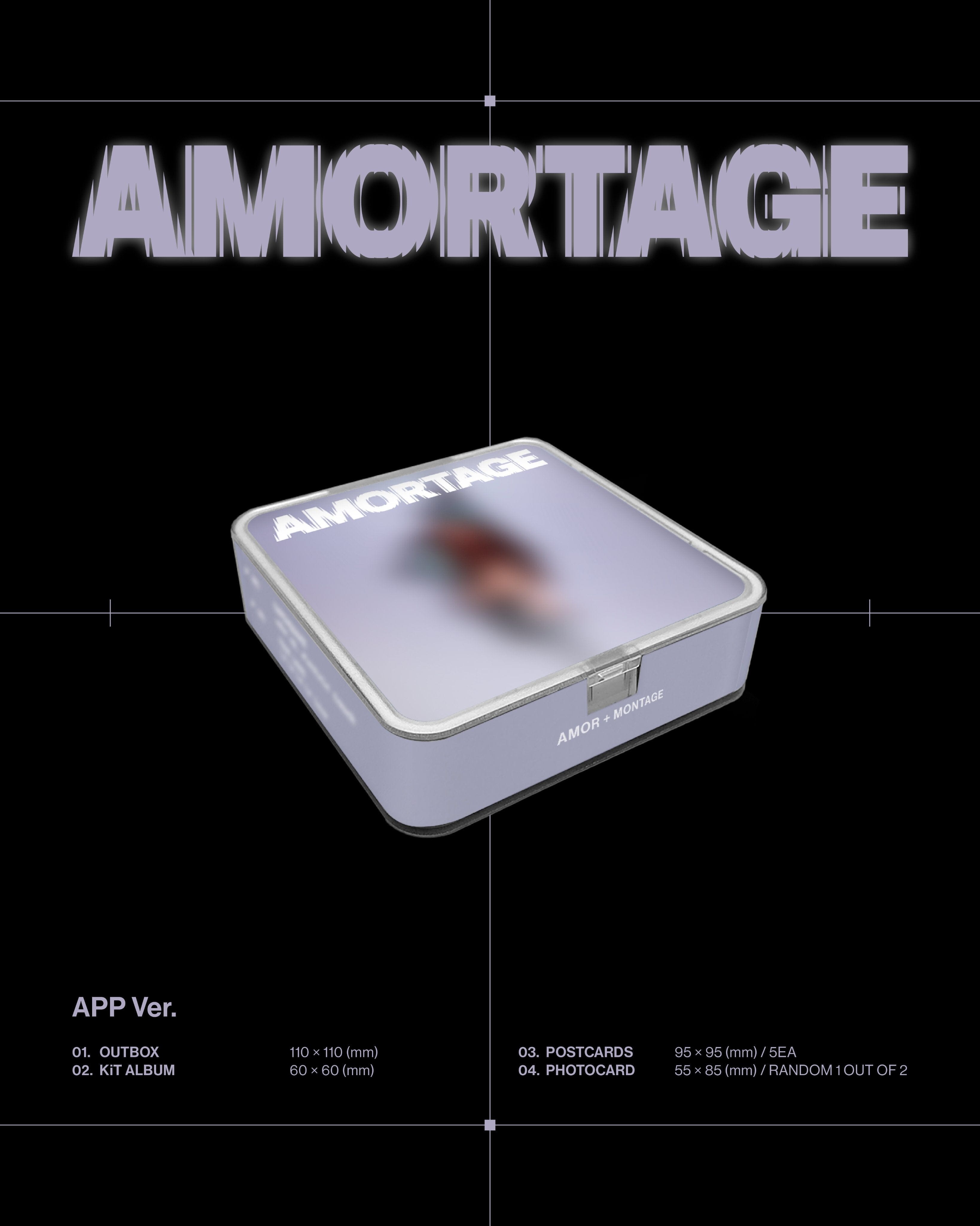 JISOO (BLACKPINK) - AMORTAGE (APP VER.) Nolae