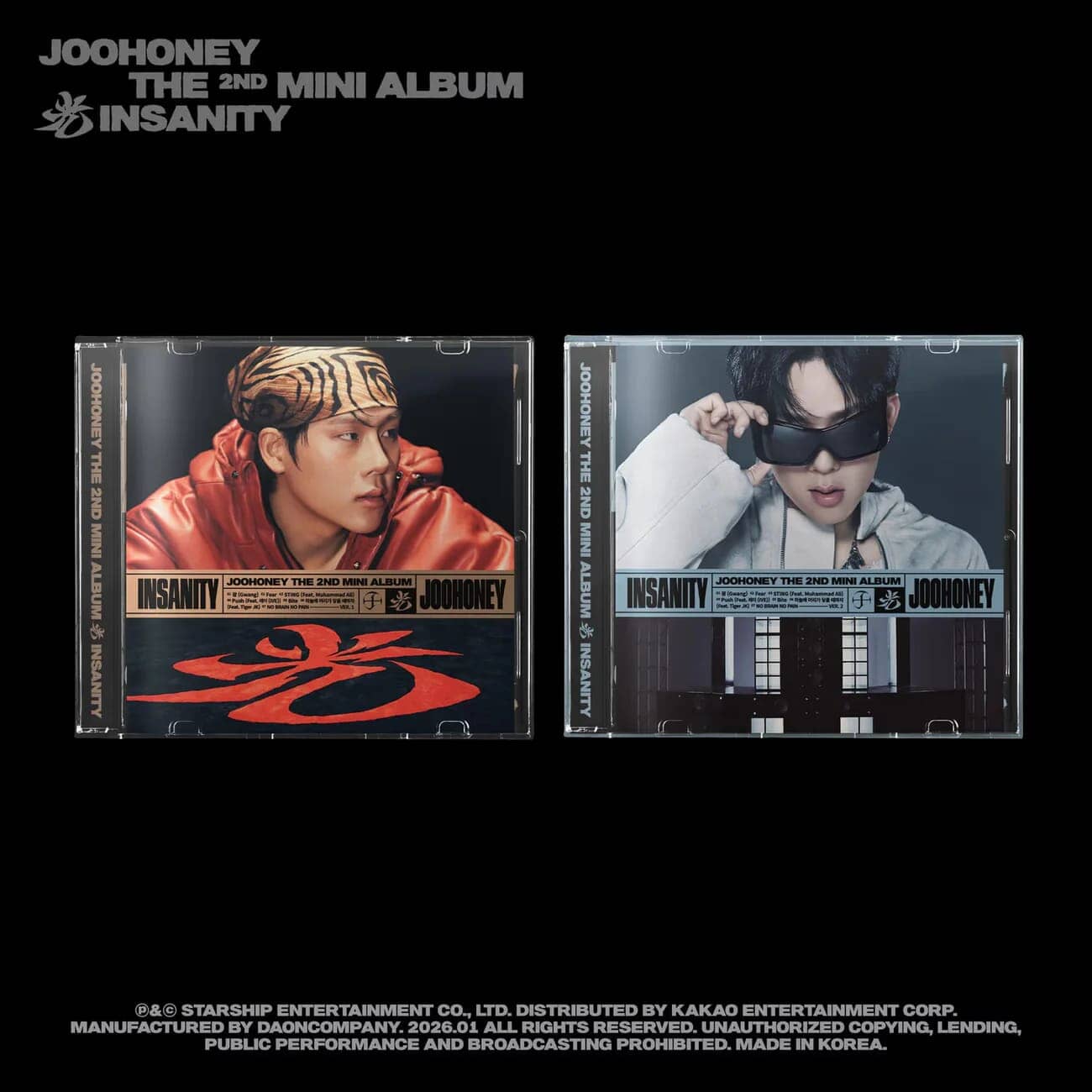 JOOHONEY (MONSTA X) - 光 (INSANITY) (JEWEL VER.) Nolae