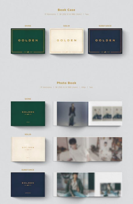 JUNGKOOK (BTS) - GOLDEN (1ST SOLO ALBUM) 2ND LUCKY DRAW Nolae