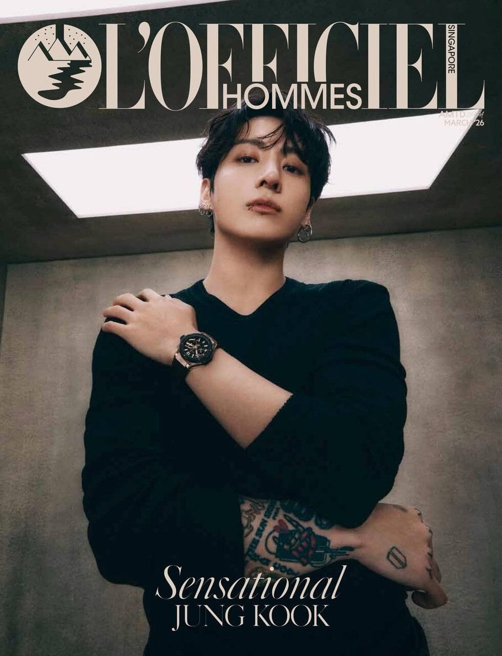 JUNGKOOK (BTS) - L'OFFICIEL HOMMES SINGAPORE (MARCH 2026)
