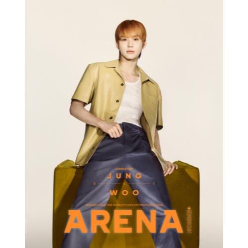 NCT Jungwoo Arena Homme Magazine 2024 January Issue, 52% OFF