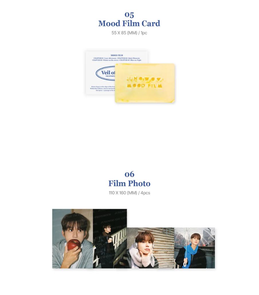 JUNGWOO (NCT) - VEIL OF FRAME (PHOTOBOOK)
