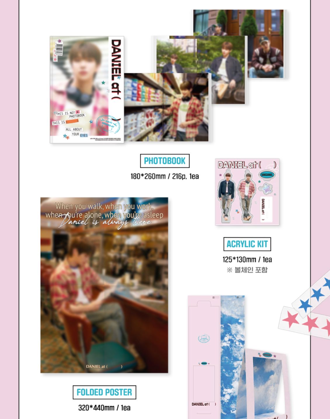 KANG DANIEL - DANIEL AT ( ) (PHOTOBOOK) Nolae