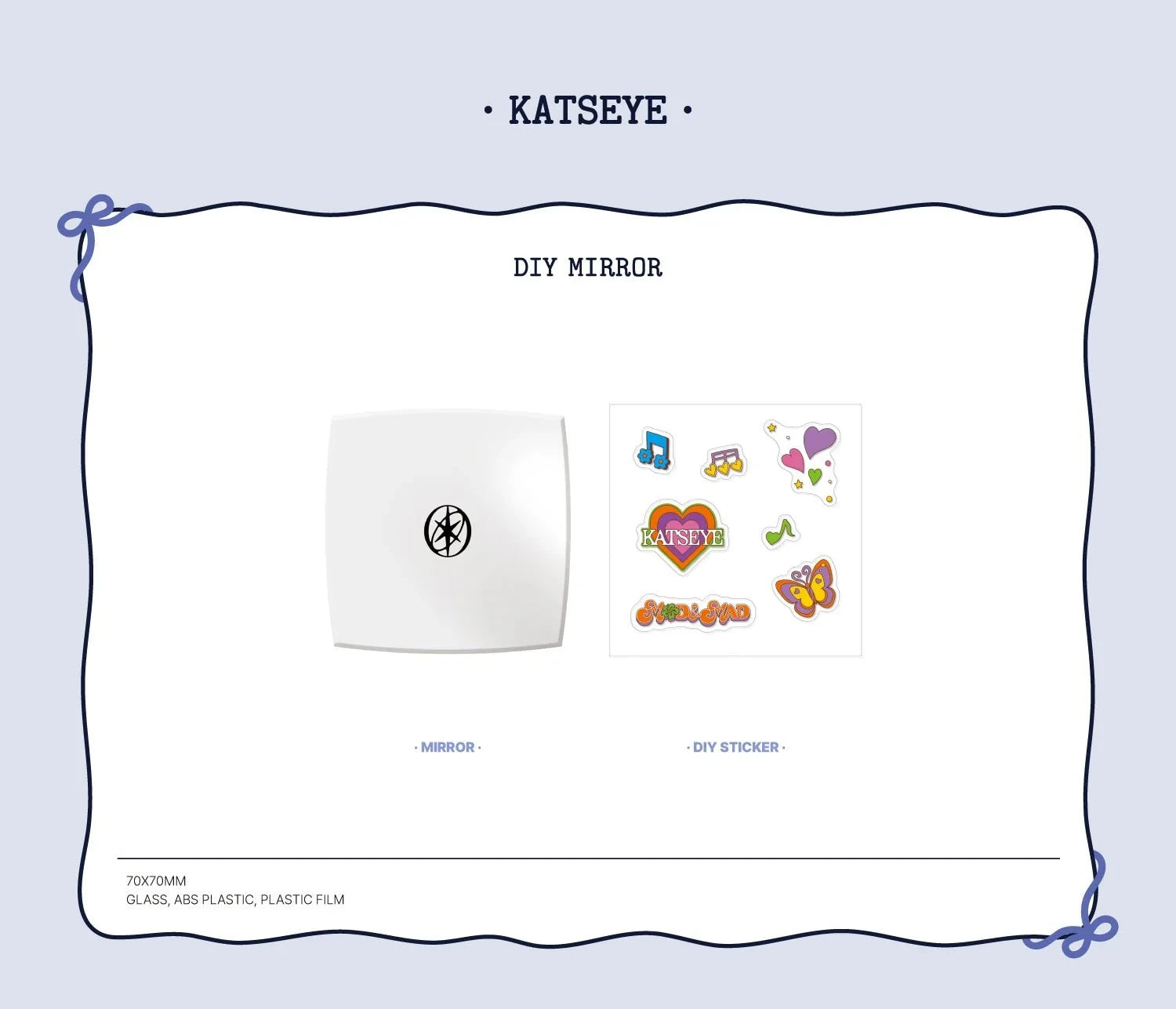 KATSEYE - DIY MIRROR (HOLIDAY HOUSE HYBE 2026 SEASON'S GREETINGS OFFICIAL MD) Nolae