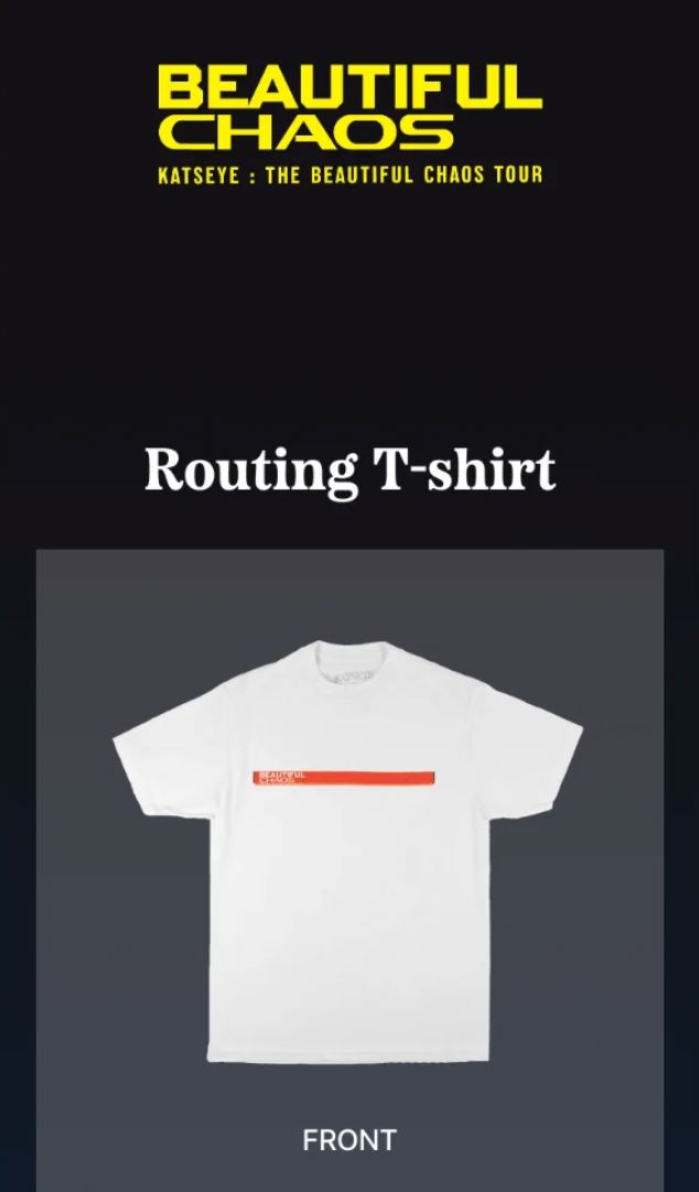 KATSEYE - T-SHIRTS & HOODIES (THE BEAUTIFUL CHAOS OFFICIAL MD)