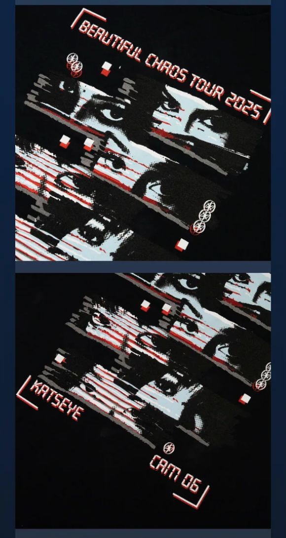 KATSEYE - T-SHIRTS & HOODIES (THE BEAUTIFUL CHAOS OFFICIAL MD) Nolae