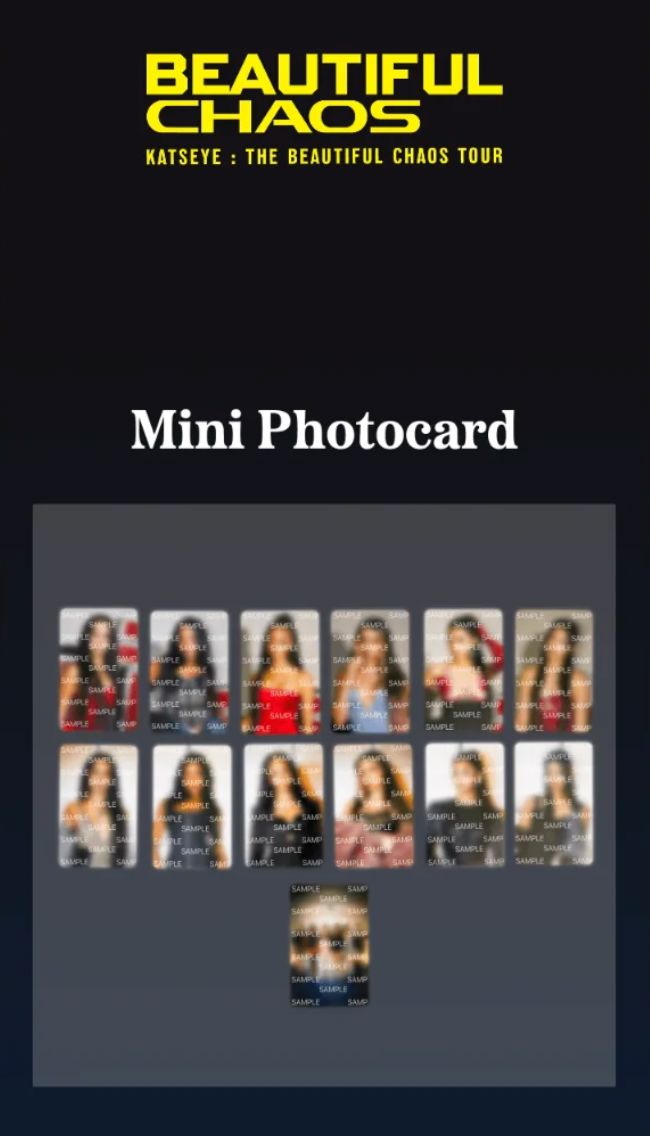 KATSEYE - THE BEAUTIFUL CHAOS OFFICIAL MD Nolae