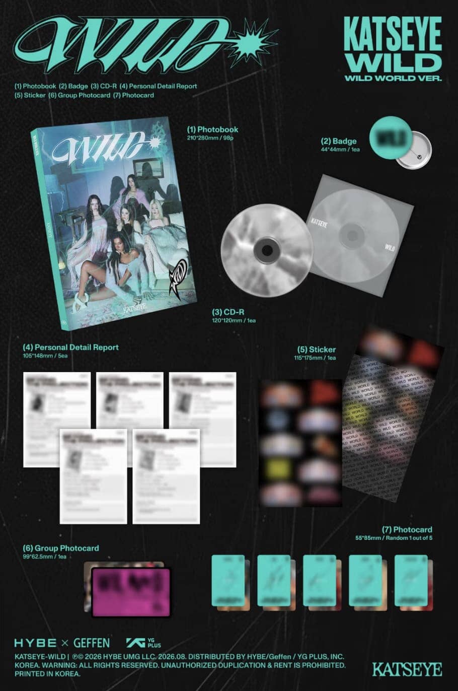 KATSEYE - WILD + Apple Music Gift Nolae