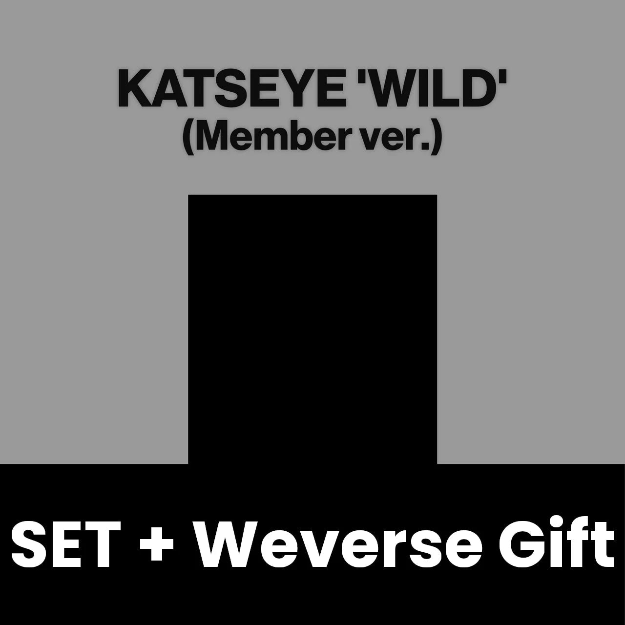 KATSEYE - WILD (MEMBER VER.) SET + Weverse Gift Nolae